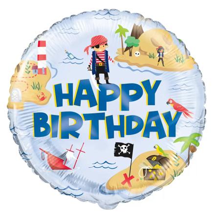 Piraten Folienballon Happy Birthday Piraten Folienballon Happy Birthday